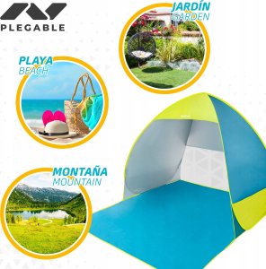 Aktive COLOR BABY 62165 Namiot plażowy żółto-nieb 5