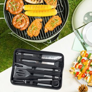 Maltec Sztućce do Grillowania w Etui z Rączką 5szt 5