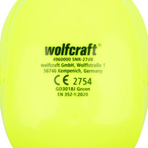 Wolfcraft Nauszniki ochronne KIDS, zielone (WF4960000) 4