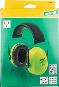 Wolfcraft Nauszniki ochronne KIDS, zielone (WF4960000) 5