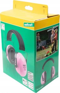 Wolfcraft Nauszniki dla dzieci, różowe Wolfcraft 6