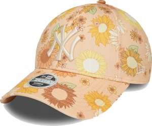 New Era New Era 9FORTY New York Yankees Floral All Over Print Cap 60435003 Pomarańczowe OSFM 1