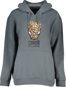 Cavalli Class SZARY BLUZA BEZ ZAMKA DAMSKA KLASY CAVALLI M 1