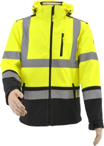 Kurtka męska AWTools AWTOOLS KURTKA SOFTSHELL BLUZA T3/ ODBLASKOWA/   S 1