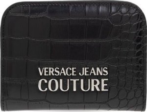 Versace Jeans Portfel marki Versace Jeans model 75VA5PG2_ZS578 kolor Czarny. Akcesoria damski. Sezon: Cały rok NoSize 1