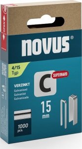 Novus Zszywki typ C 4/15 NOVUS [1000 szt.] 1