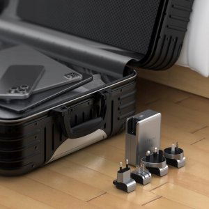 Ładowarka Satechi Ładowarka sieciowa podróżna Satechi 4-Port GaN Travel Charger US, UK, EU, AS 4xUSB-C 140W 11