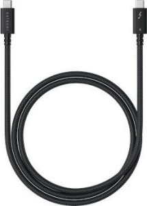 Kabel USB Satechi Kabel Satechi USB-C / USB-C Thunderbolt 4 1m braided black 1