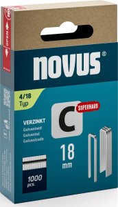 Novus Zszywki typ C 4/18 NOVUS [1000 szt.] 1