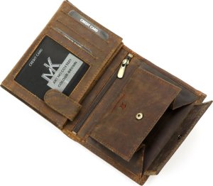 Money Kepper Skórzany męski portfel Money Kepper CCH 5601 NoSize 6