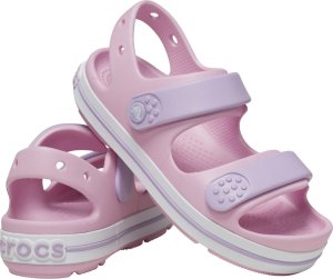Crocs Sandały dla dzieci Crocs Crocband Cruiser różowe 209423 84I 30-31 6