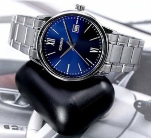 Casio ZEGAREK MĘSKI CASIO MTP-V002D-2B3 + BOX (zd223b) NoSize 2