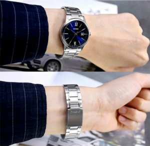 Casio ZEGAREK MĘSKI CASIO MTP-V002D-2B3 + BOX (zd223b) NoSize 4