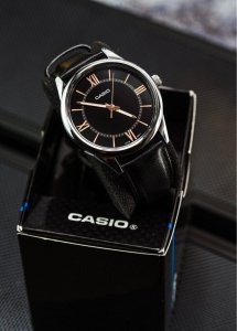 Casio ZEGAREK MĘSKI CASIO MTP-V005L-1B5 +  BOX (zd225b) NoSize 7