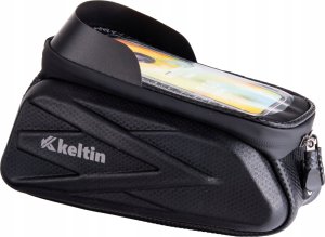 KELTIN Wodoodporna torba – sakwa rowerowa na rzep z uchwytem na telefon (40) 3
