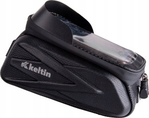 KELTIN Wodoodporna torba – sakwa rowerowa na rzep z uchwytem na telefon (40) 6