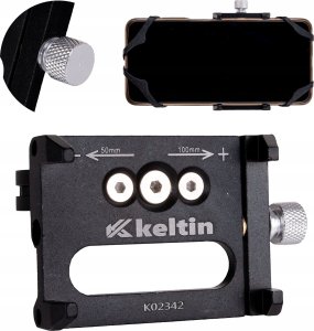 KELTIN Aluminiowy uchwyt rowerowy G-85 na telefon (100) 1