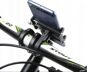 KELTIN Aluminiowy uchwyt rowerowy G-85 na telefon (100) 17