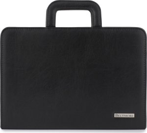 Beltimore Biwuar neseser aktówka teczka organizer dla handlowca stylowa czarna Beltimore I67 6