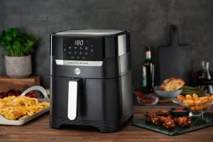 Frytkownica beztłuszczowa OBH Nordica OBH Nordica AG5058S0, Hot air fryer, 4.5 L, 6 person(s), Single, Black, Stand-alone 2