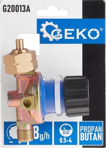 Geko Reduktor gazu z regulacją ciśnienia 0,5-4 bar propan/butan (40) 6
