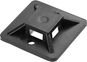 Orno Uchwyt OR-AE-13203/50 opaski kablowej samoprzylepny 30x30 mm czarny 50 sztuk 3