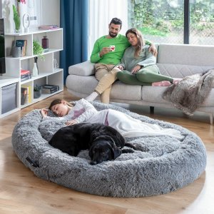 InnovaGoods Legowisko dla psa i ludzi | Human Dog Bed XXL InnovaGoods Grey 1