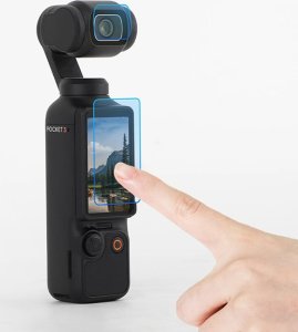Osłona na obiektyw SunnyLife Szkło hartowane na ekran i obiektyw Sunnylife do DJI Osmo Pocket 3 (2+2) 2