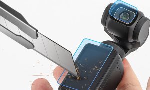 Osłona na obiektyw SunnyLife Szkło hartowane na ekran i obiektyw Sunnylife do DJI Osmo Pocket 3 (2+2) 3