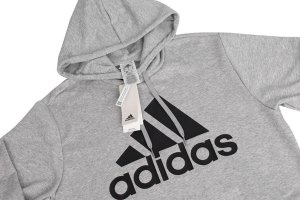 Adidas Dres męski adidas Big Logo Terry szaro-czarny IC6749 S 5