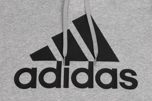 Adidas Dres męski adidas Big Logo Terry szaro-czarny IC6749 2XL 3