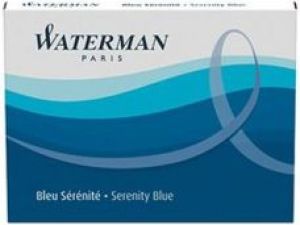 Waterman Naboje do piĂłr dĹ‚ugie niebieskie 1