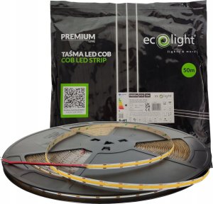Taśma LED ECOLIGHT2 Ecolight EC20091 taśma LED COB IP20 9W/m 990lm/W 3000K 2