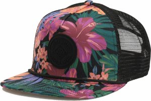 Dakine Czapka z daszkiem Dakine Classic Paradise Trucker Black Tropidelic 2024 1