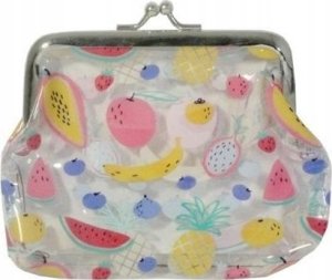 Swede Portmonetka transparentna owoce/flamingi U920 893 2