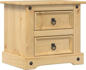 vidaXL Szafka nocna Corona, 53x39x50 cm, lite drewno sosnowe 2