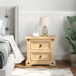 vidaXL Szafka nocna Corona, 53x39x50 cm, lite drewno sosnowe 3