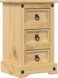 vidaXL Szafka nocna Corona, 35x32,5x58 cm, lite drewno sosnowe 2