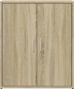 vidaXL vidaXL Szafki, 2 szt., dąb sonoma, 60x31x70cm, materiał drewnopochodny 4