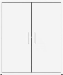 vidaXL vidaXL Szafki, 2 szt., białe, 60x31x70 cm, materiał drewnopochodny 5