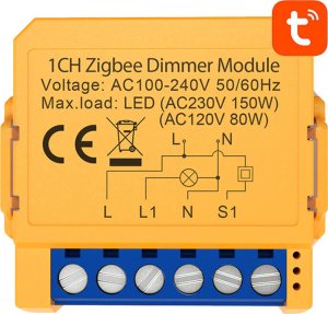 Avatto Inteligentny przełącznik dopuszkowy ZigBee Avatto ZDMS16-2 TUYA 1