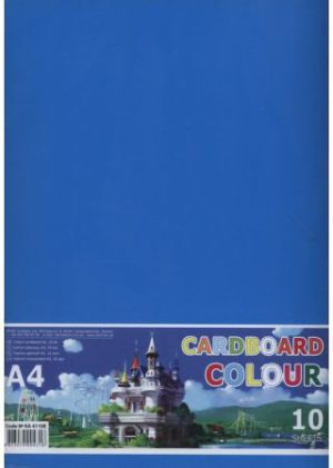 Fresh Karton kolorowy A4 230g. 10 arkuszy 1