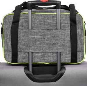 Bellugio Torba podróżna na bagaż samolotowy torba fitness sportowa weekend siłkę szara GR-7800 3