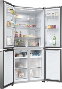 Lodówka Haier Lodówka kombinowana Haier HCR3818ENMM 182 Stal 16