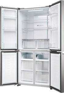 Lodówka Haier Lodówka kombinowana Haier HCR3818ENMM 182 Stal 19