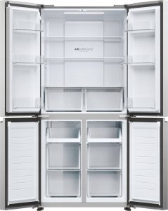 Lodówka Haier Lodówka kombinowana Haier HCR3818ENMM 182 Stal 3