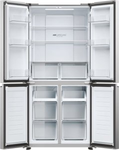 Lodówka Haier Lodówka kombinowana Haier HCR3818ENMM 182 Stal 41