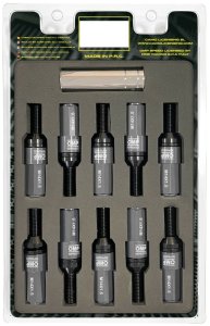 OMP Zestaw śrub OMP OMPS09981402 28 mm Srebro M14 x 1,50 1