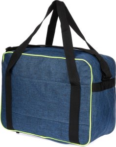 Bellugio Torba podróżna na bagaż samolotowy torba fitness sportowa weekend siłkę niebieska GR-7801 3
