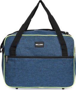 Bellugio Torba podróżna na bagaż samolotowy torba fitness sportowa weekend siłkę niebieska GR-7801 6